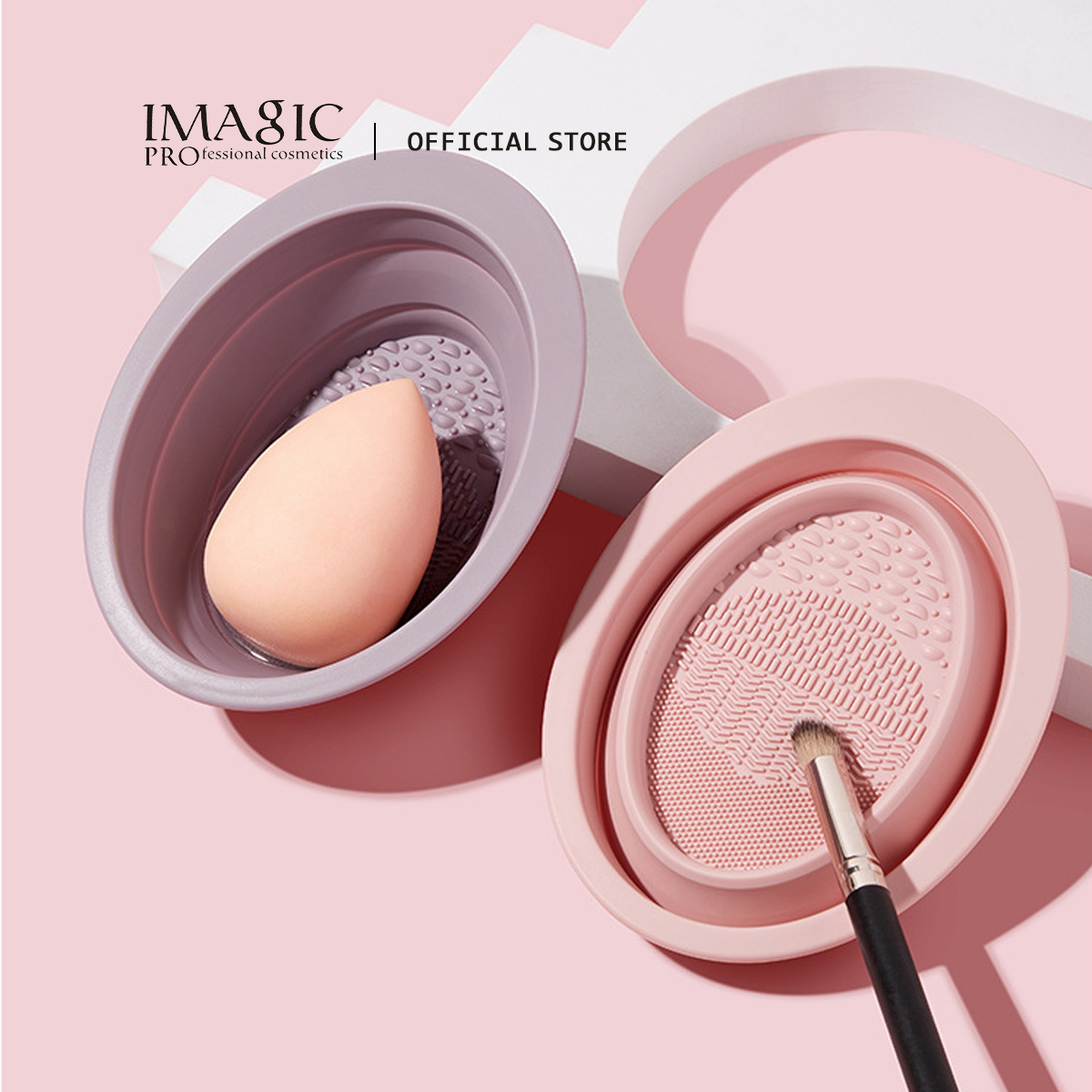 Beauty Makeup Brands - IMAGIC New Silicone Makeup Brush Cleaner