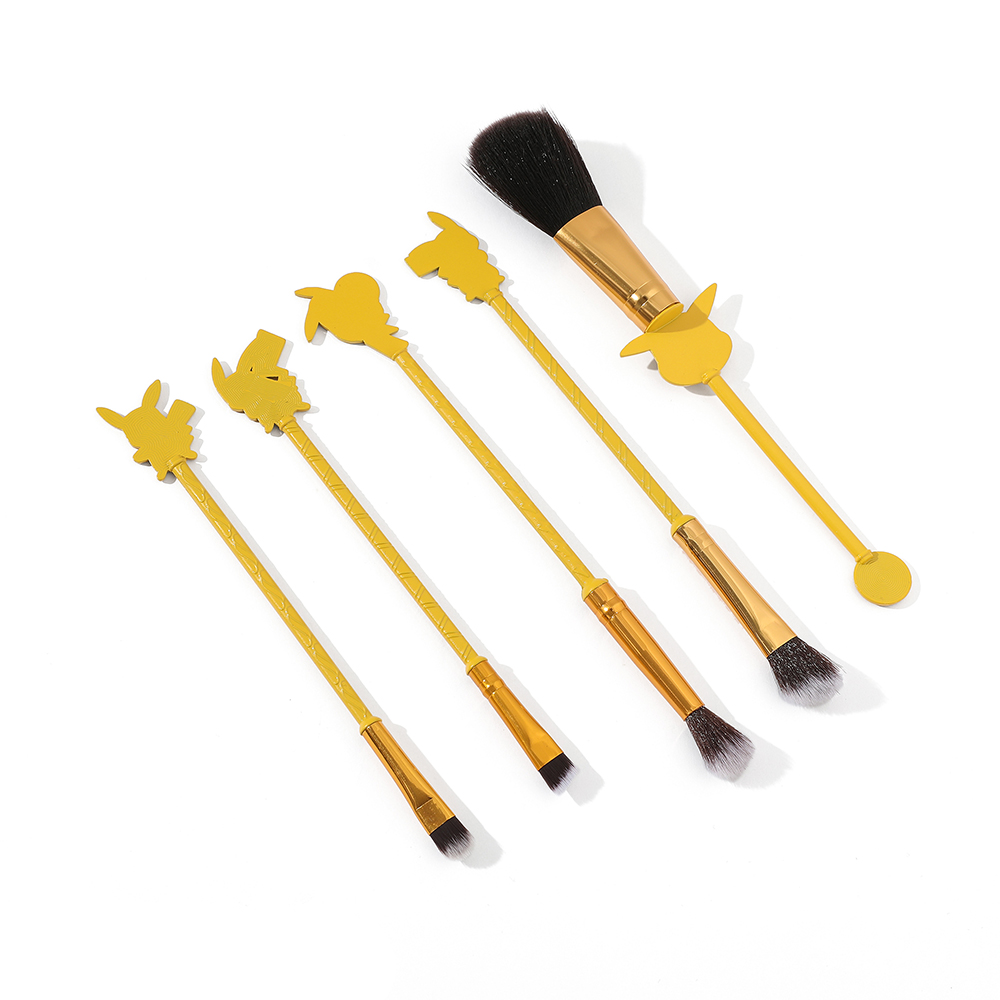 5pcs/set Pokemon Pikachu Makeu - Beauty Makeup Foundation のレビューと価格