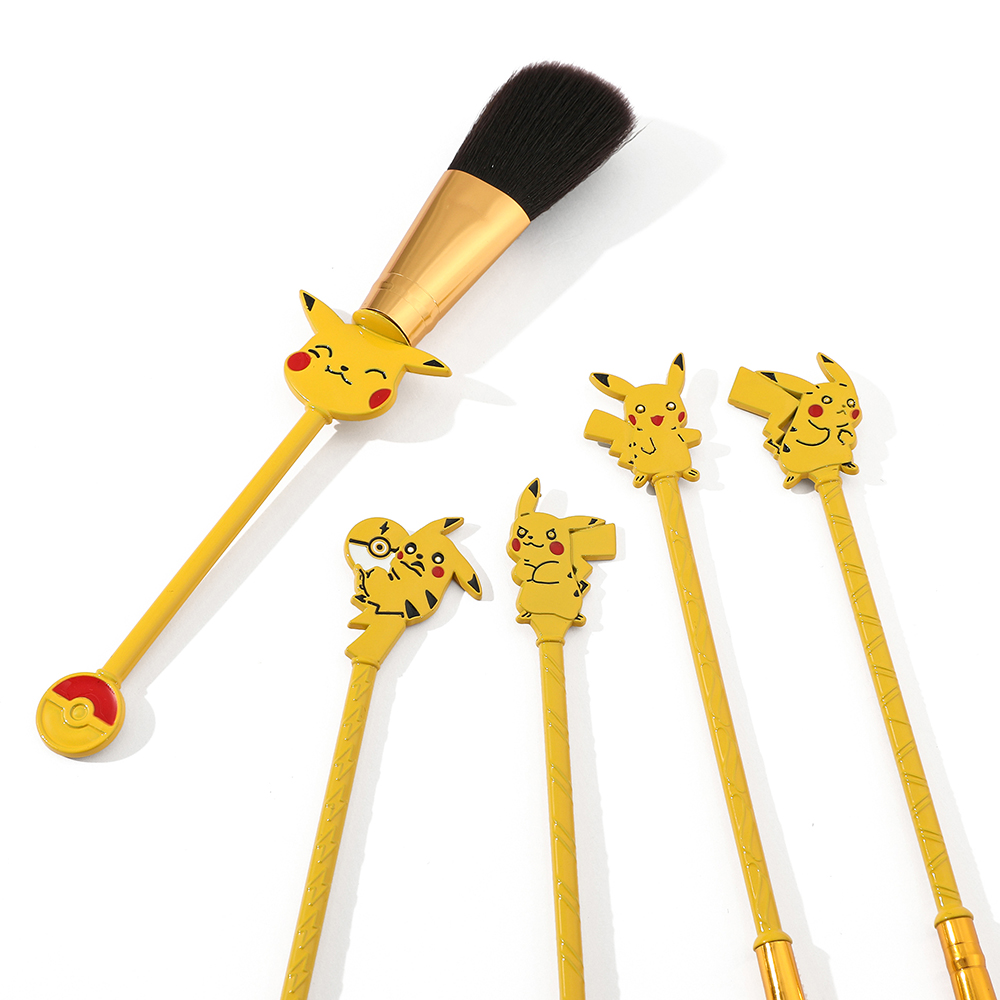 5pcs/set Pokemon Pikachu Makeu - Beauty Makeup Foundation のレビューと価格