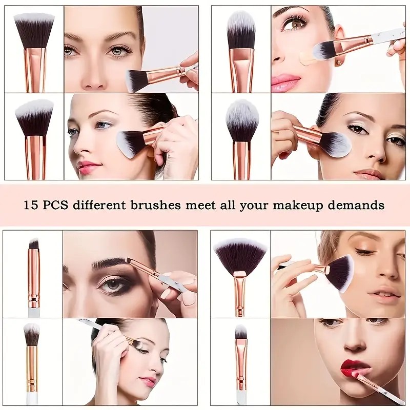 10-Piece Marble Brush Set + Be - Beauty Makeup Gift Sets のレビューと価格