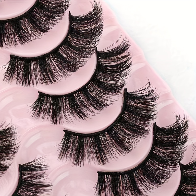 10 Pairs Faux Mink False Eyela - Beauty Full Makeup のレビューと価格