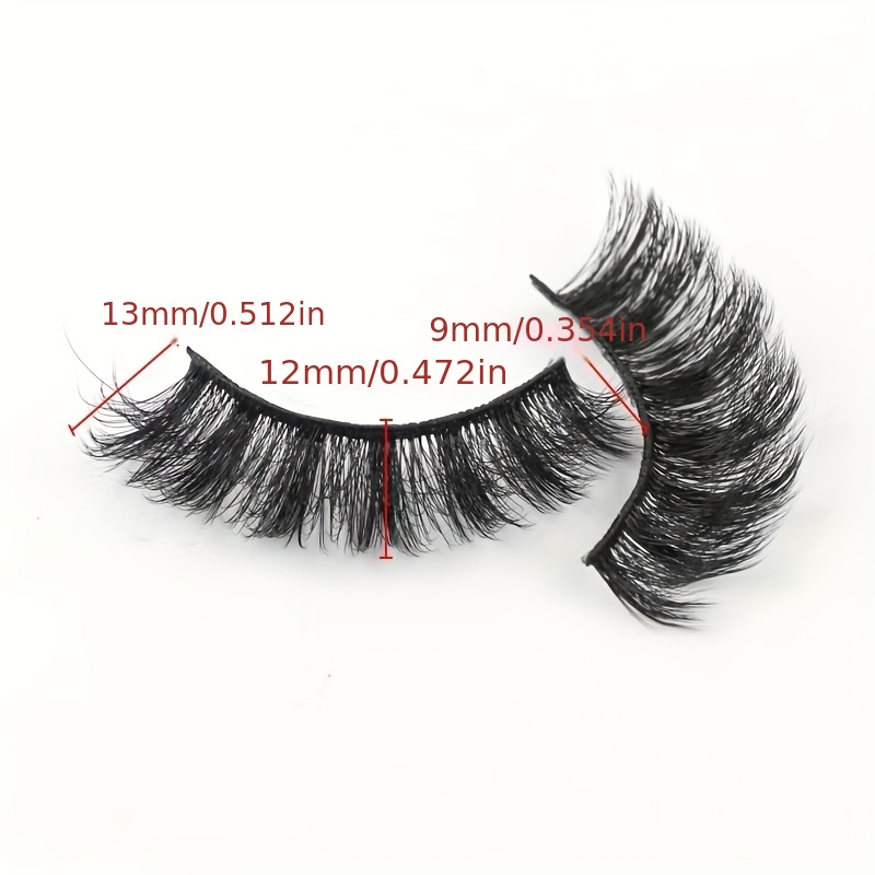 10 Pairs Faux Mink False Eyela - Beauty Full Makeup のレビューと価格