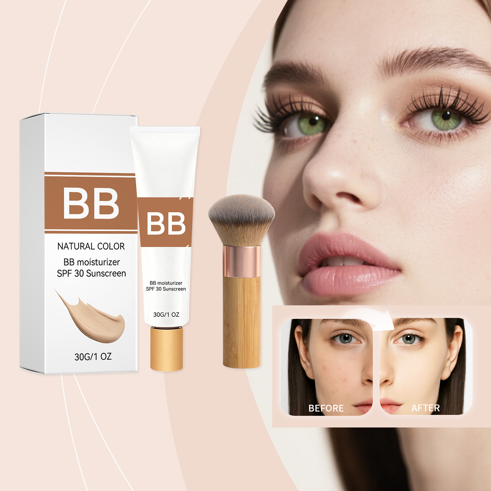 SPF 30 Tinted Moisturizer BB C - Beauty Makeup Foundation のレビューと価格