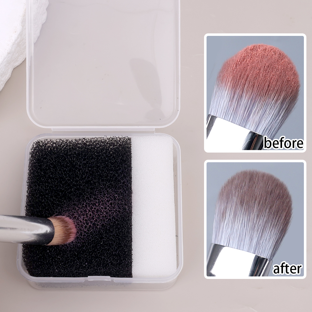 New Makeup Brush Cleaning Box  - Beauty Makeup Brands のレビューと価格