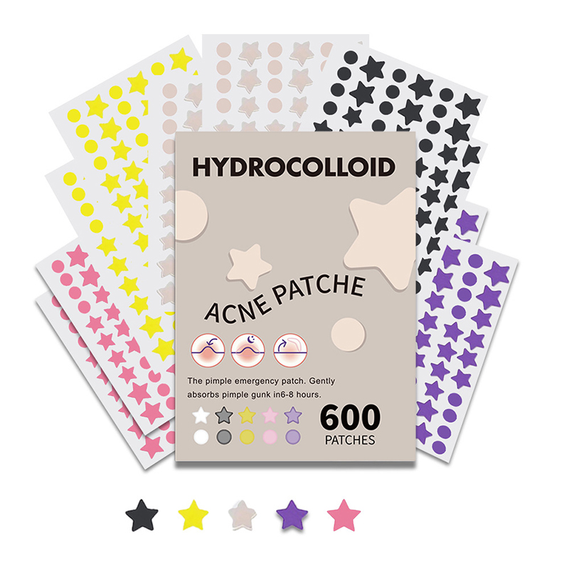 600 PCS/Set Star Pimple Patch  - Makeup Beauty Set のレビューと価格