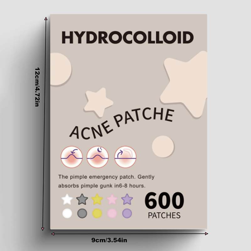 600 PCS/Set Star Pimple Patch  - Makeup Beauty Set のレビューと価格