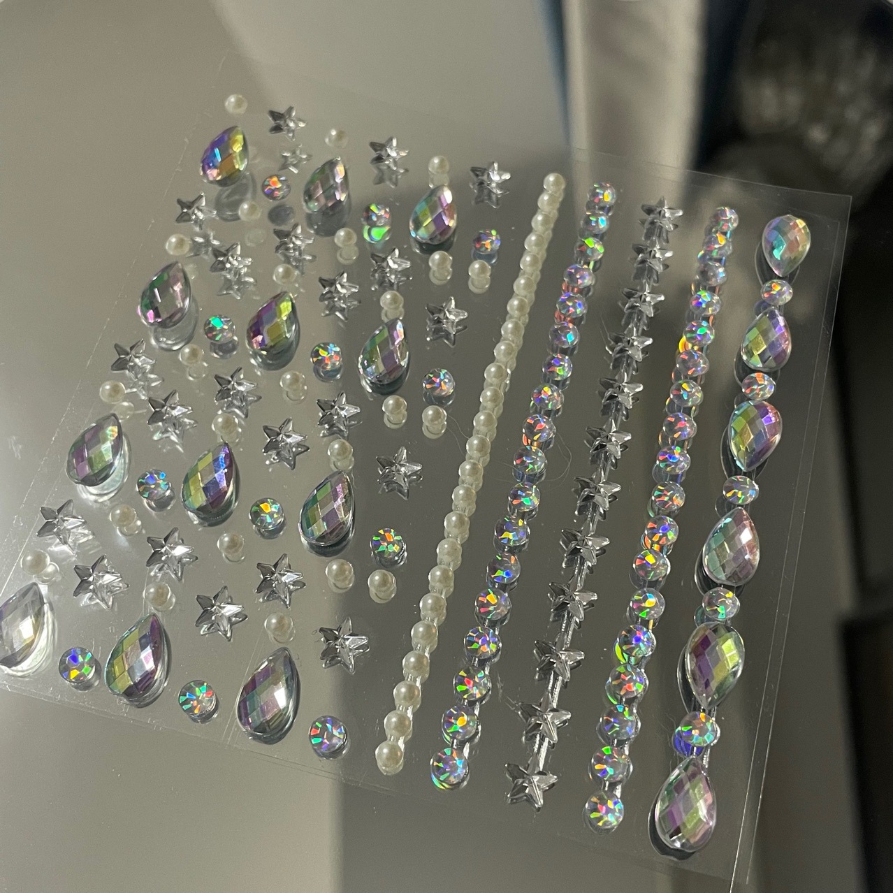 3D Sparkle Crystal Diamond Sti - Beauty Gems Makeup のレビューと価格