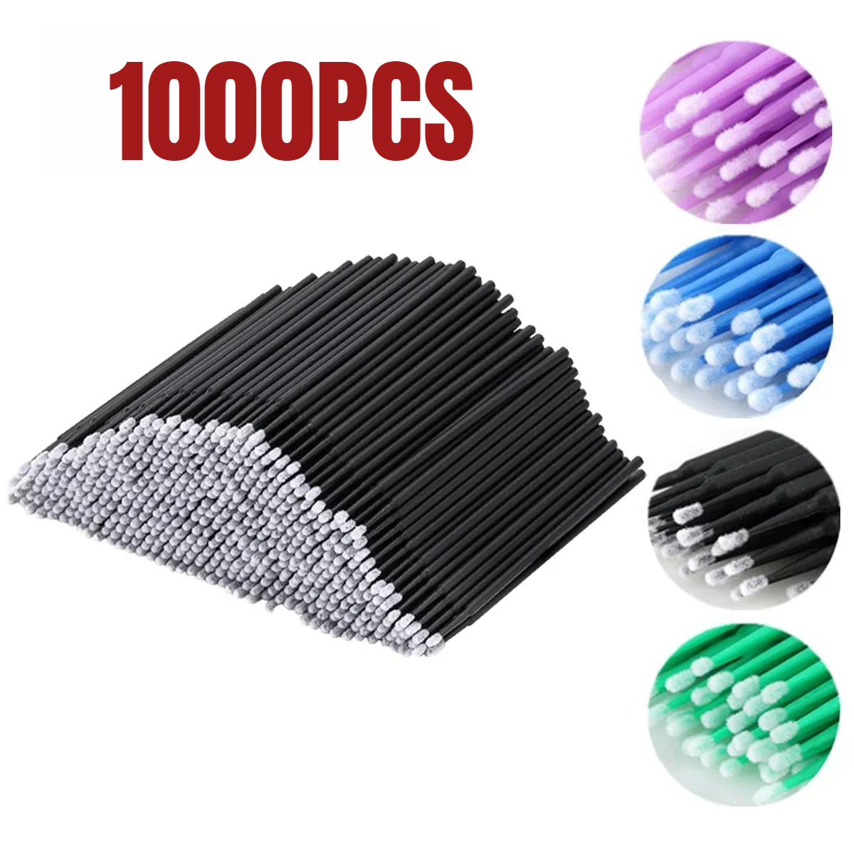 1000/500PCS Eyelash Cleaning B - Beauty Makeup Brands のレビューと価格