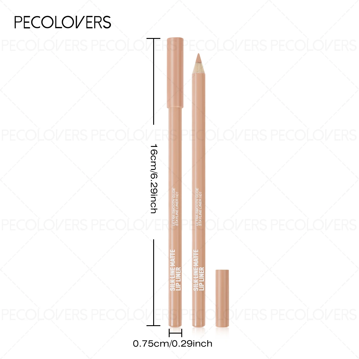 Nude Matte Lip Pencil - Long-L - Lip Liner Pencil のレビューと価格