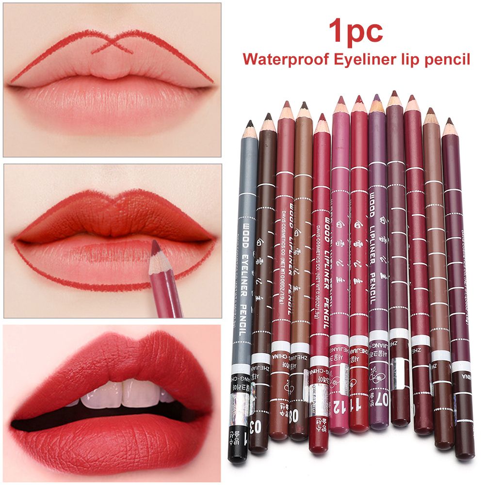 1PC Women's Professional Long  - Lip Liner Pencil のレビューと価格