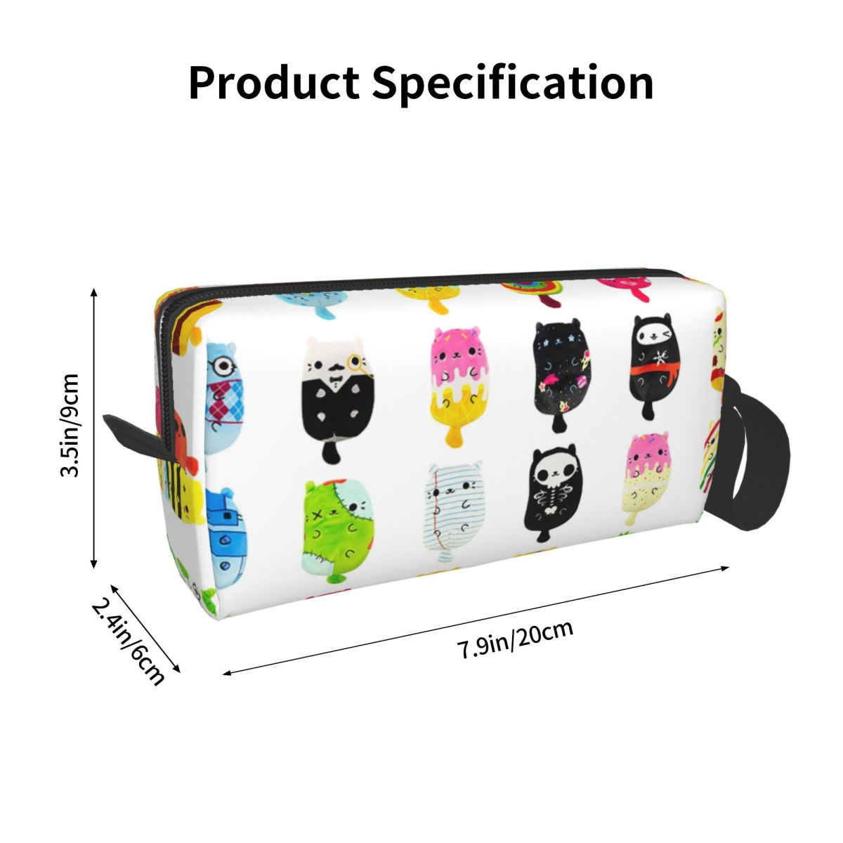 Cats Vs Pickles Makeup Bag Cos - Beauty Vs Makeup のレビューと価格