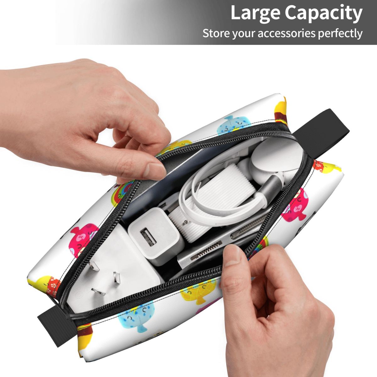 Cats Vs Pickles Makeup Bag Cos - Beauty Vs Makeup のレビューと価格