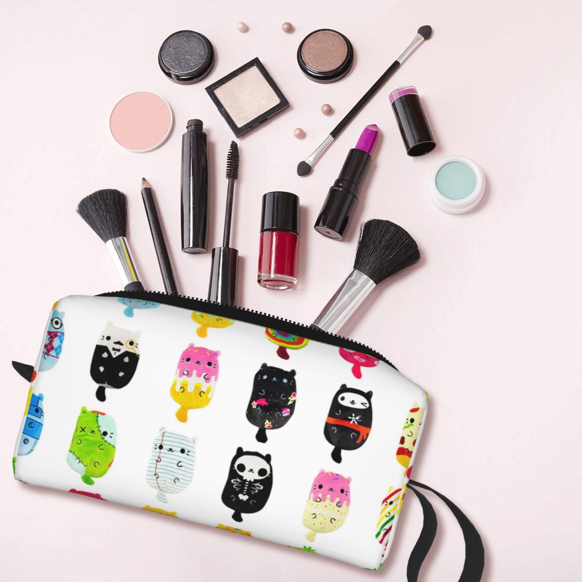 Cats Vs Pickles Makeup Bag Cos - Beauty Vs Makeup のレビューと価格