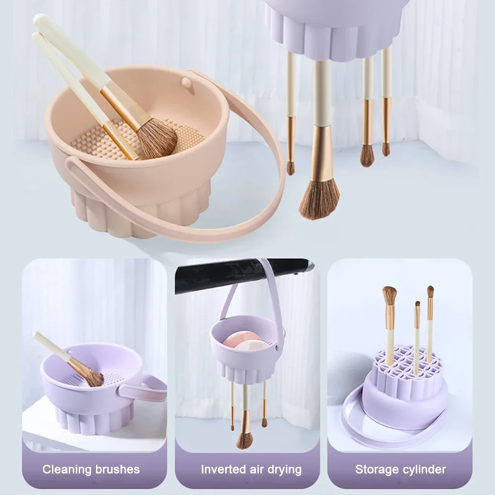 1PC Silicone Washing Bowl Make - Beauty Makeup Brands のレビューと価格