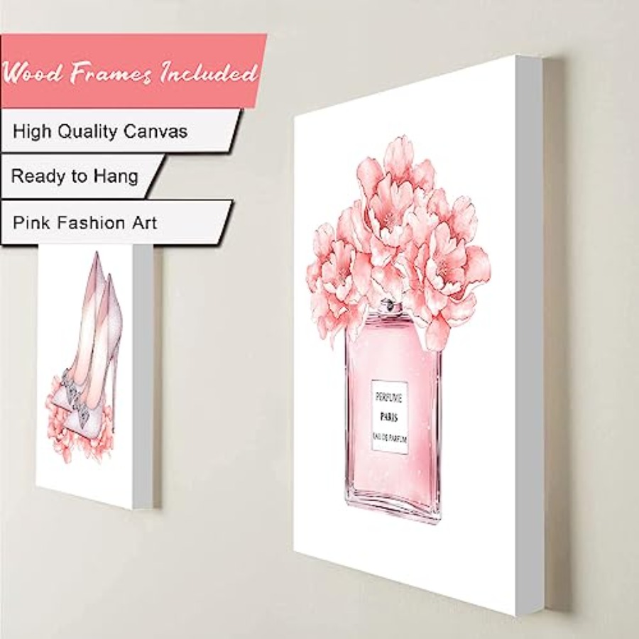 FRAMED Makeup Room Canvas Wall - Beauty Makeup Pictures のレビューと価格