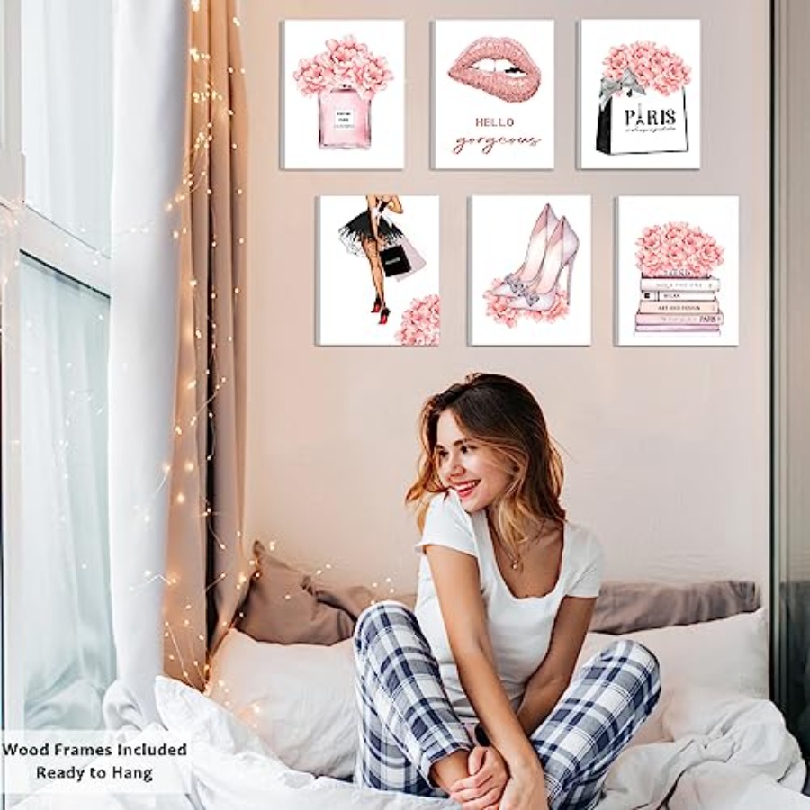 FRAMED Makeup Room Canvas Wall - Beauty Makeup Pictures のレビューと価格