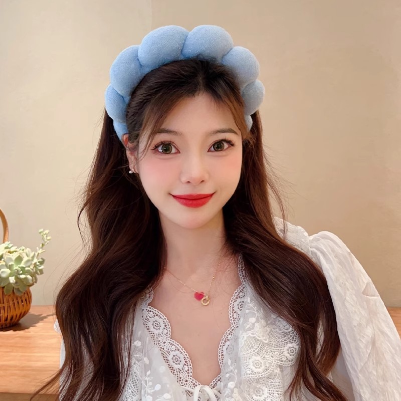 Retro Puffy Hair Band Sponge H - Beauty Makeup Fashion のレビューと価格