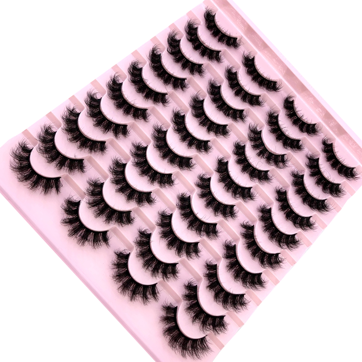 New 20 pairs natural Thick fal - Beauty Full Makeup のレビューと価格
