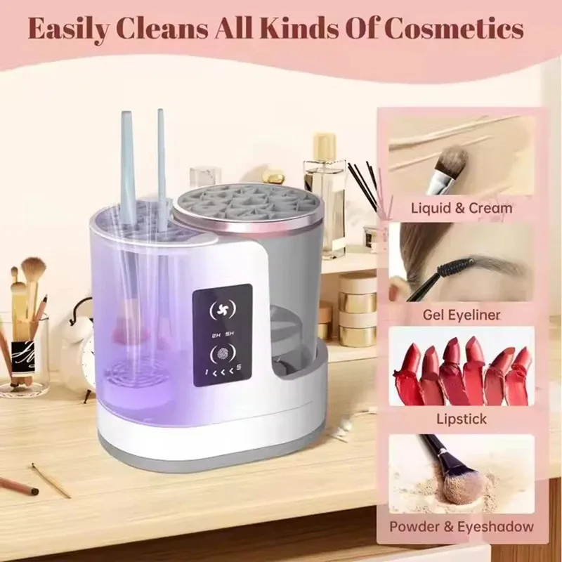 USB Electric Makeup Brush Clea - Beauty Makeup Brands のレビューと価格