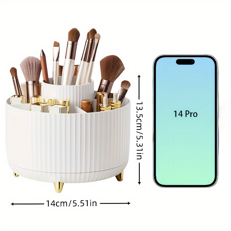 Rotatable Makeup Desktop Cosme - Lip Liner Pencil のレビューと価格