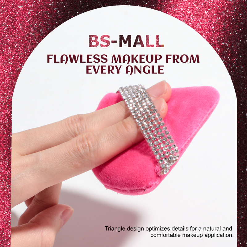 3Pcs Diamond Triangle Powder P - Beauty Gems Makeup のレビューと価格