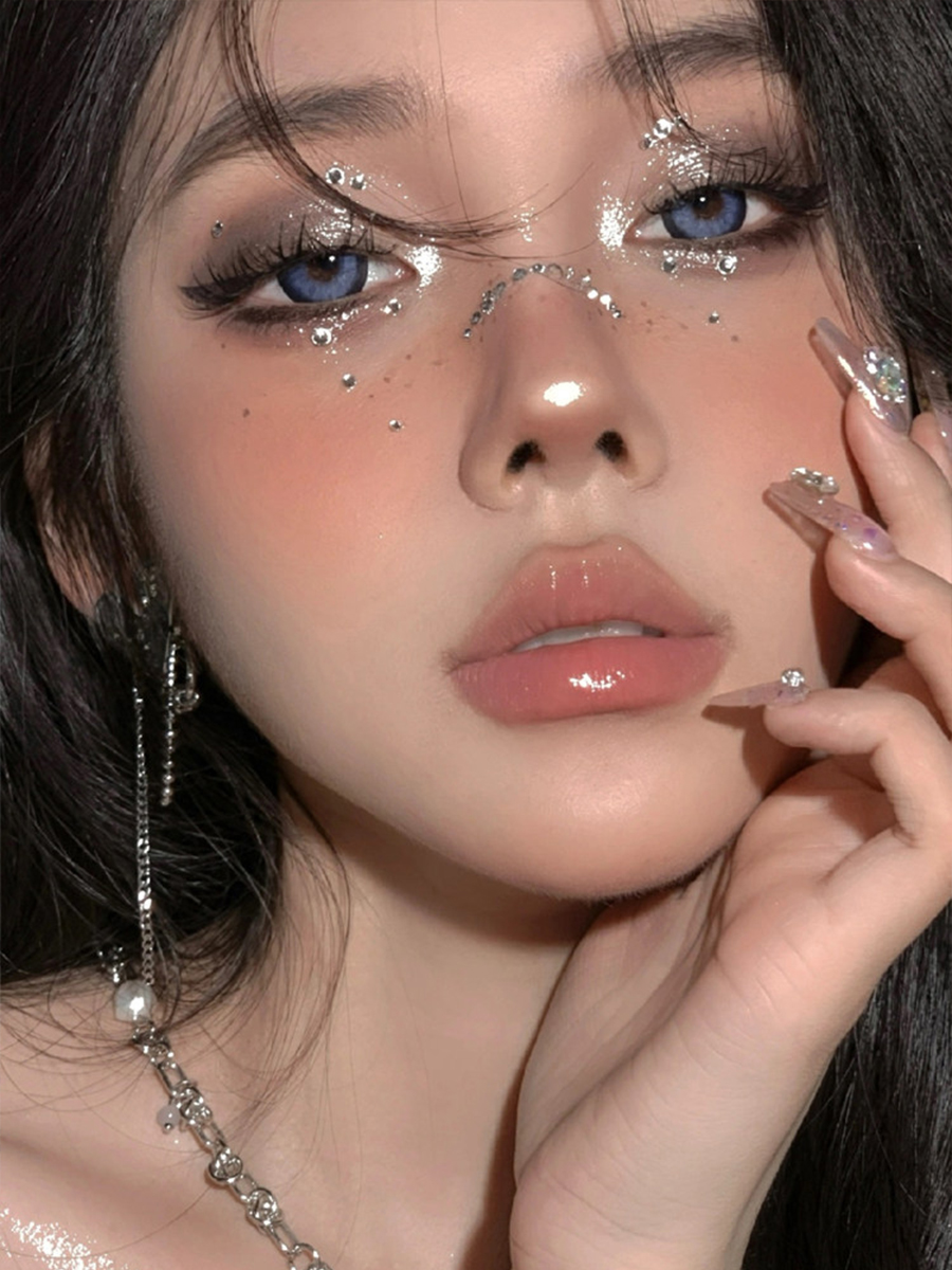 1350pcs Self-Adhesive Rhinesto - Beauty Gems Makeup のレビューと価格