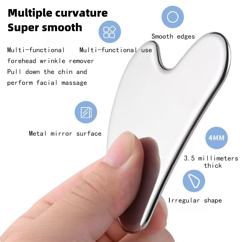 Stainless steel scraper, heart - Beauty Makeup Foundation のレビューと価格