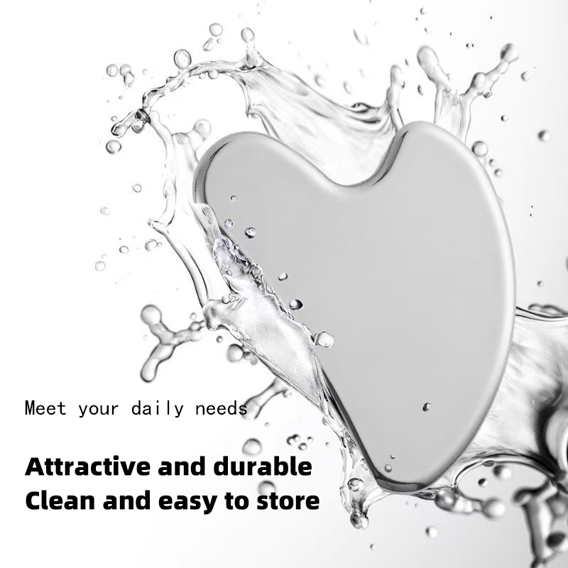 Stainless steel scraper, heart - Beauty Makeup Foundation のレビューと価格