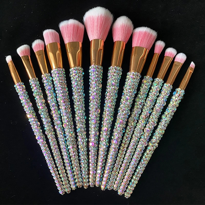 12Pcs/set Diamond-studded Make - Beauty Gems Makeup のレビューと価格
