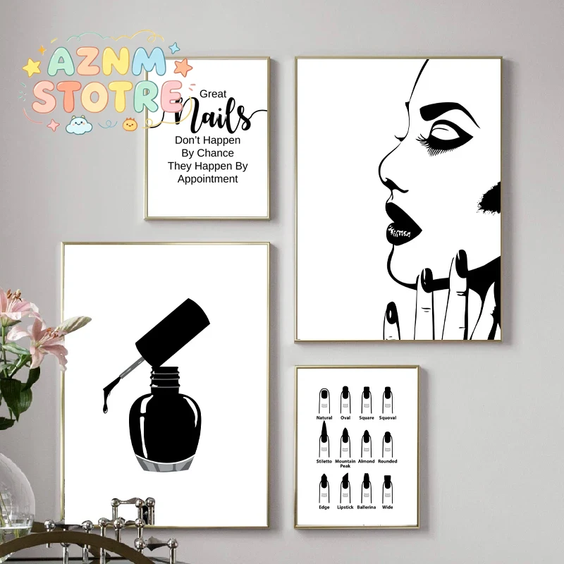 Nail Salon Quotes Makeup Wall  - Beauty Makeup Quotes のレビューと価格