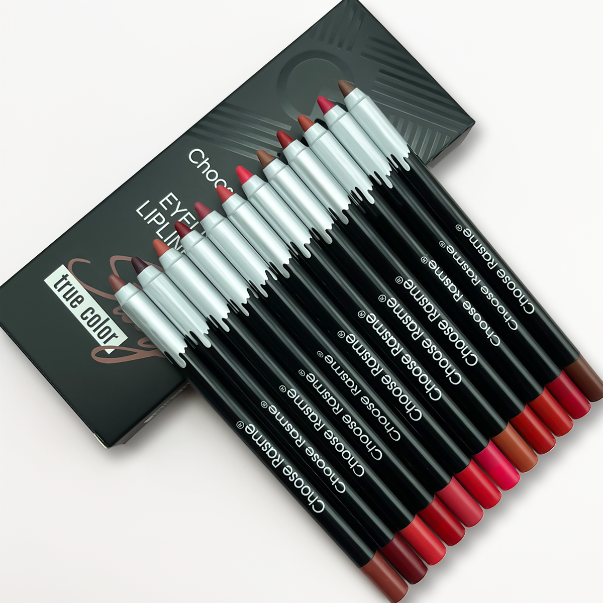 12pc Lip Liner Pencil Set, Lon - Lip Liner Pencil のレビューと価格