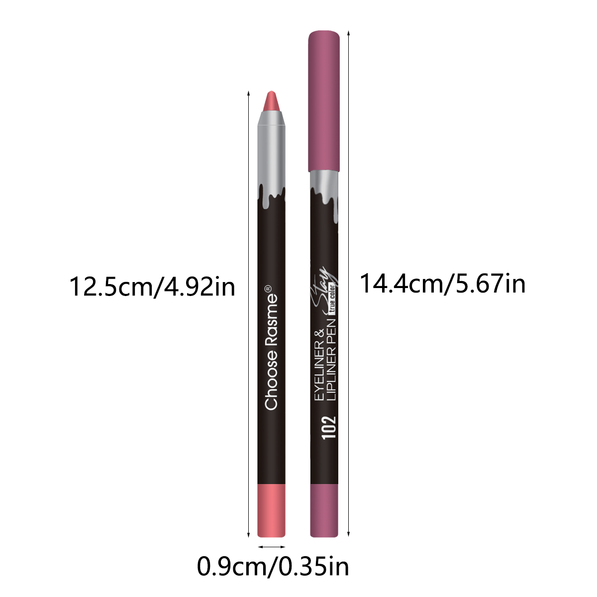 12pc Lip Liner Pencil Set, Lon - Lip Liner Pencil のレビューと価格