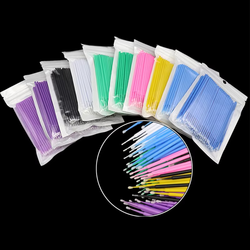 100Pcs Eyelash Cleaning Brush  - Beauty Makeup Brands のレビューと価格