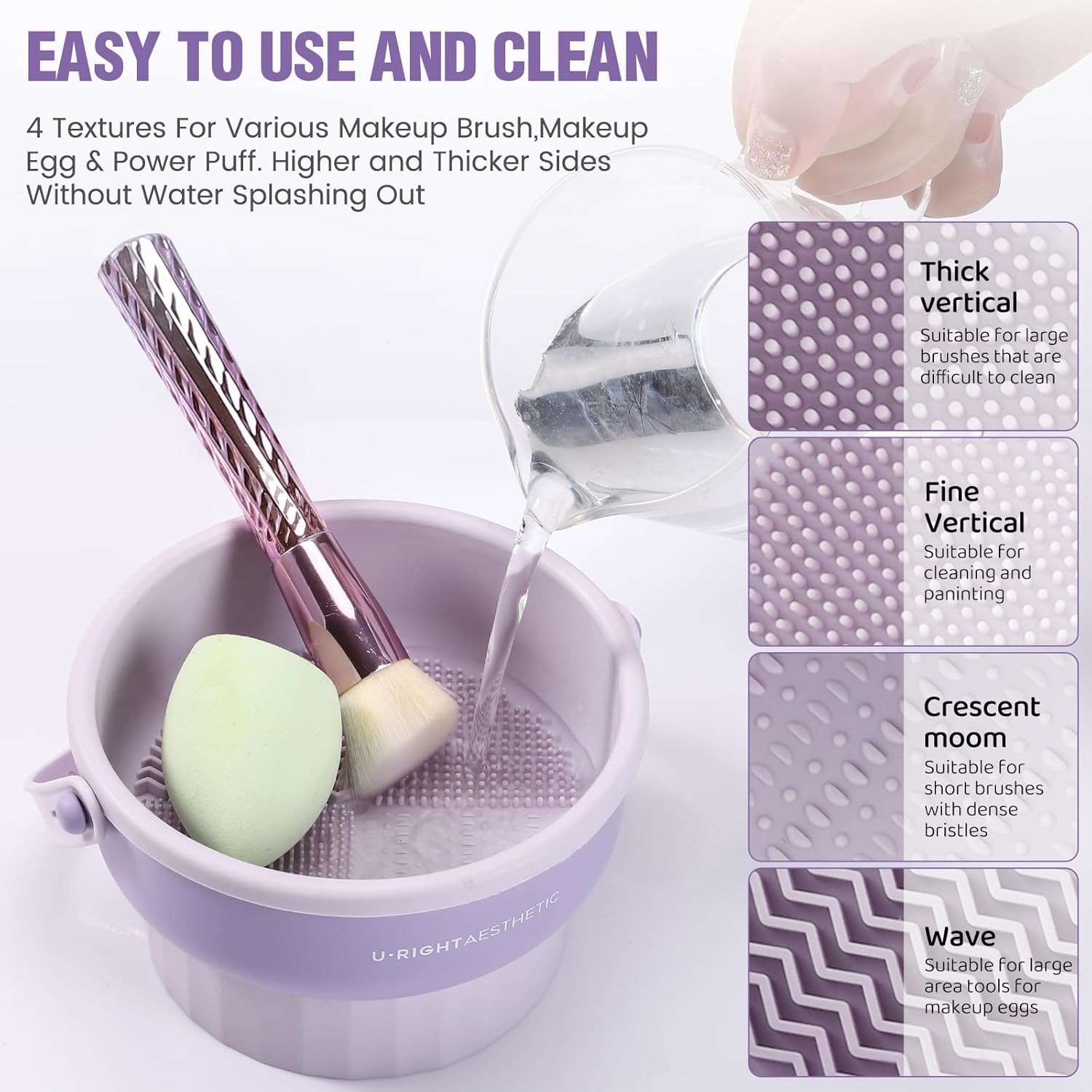 Makeup Brush Cleaning Bowl Bea - Makeup Beauty Set のレビューと価格