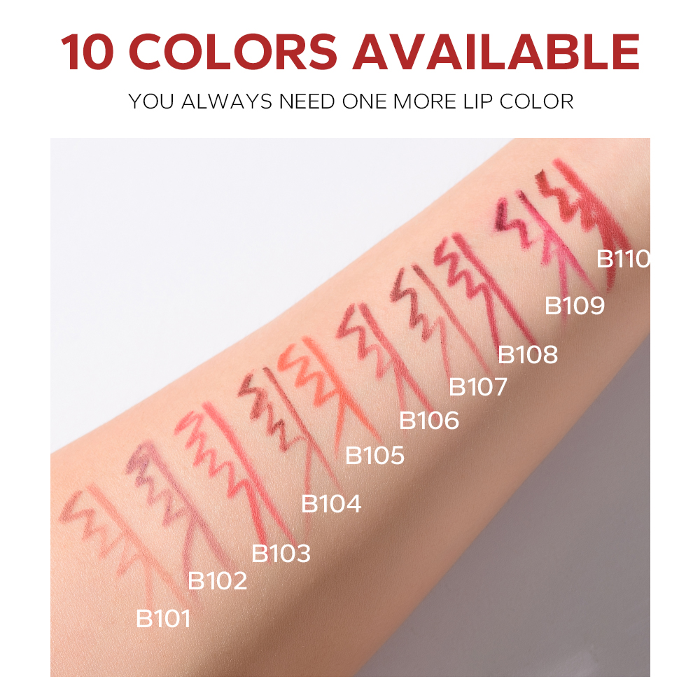 10 Colors Lip Liner Waterproof - Lip Liner Pencil のレビューと価格