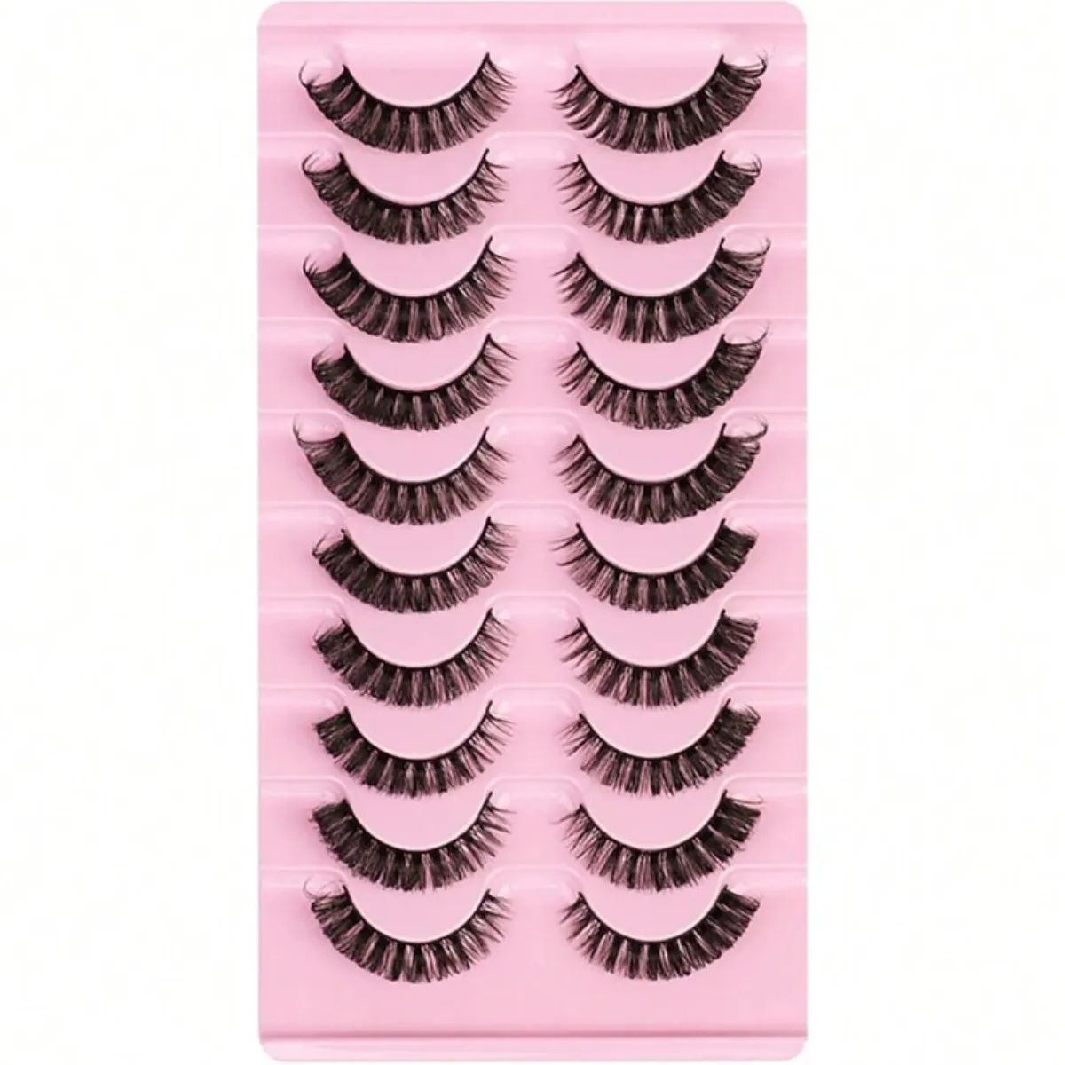 Russian Striped False Eyelashe - Beauty Full Makeup のレビューと価格