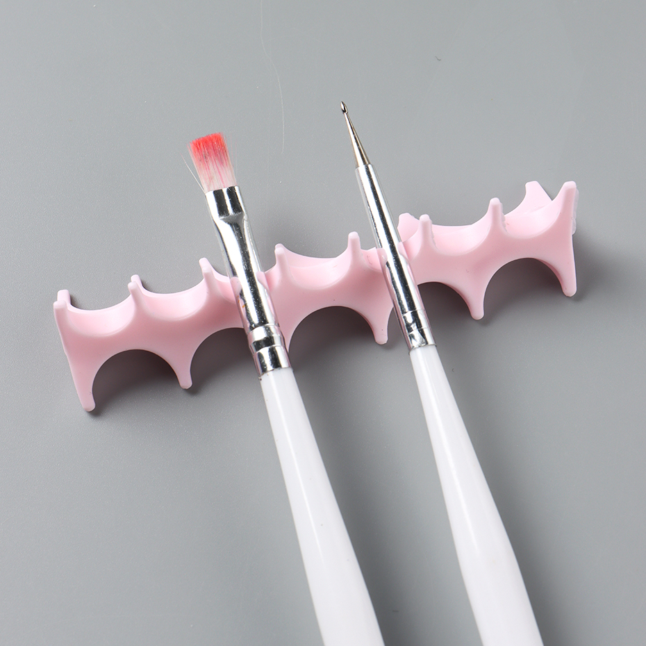 Soft Silicone Nail Pen Holder  - Beauty Full Makeup のレビューと価格