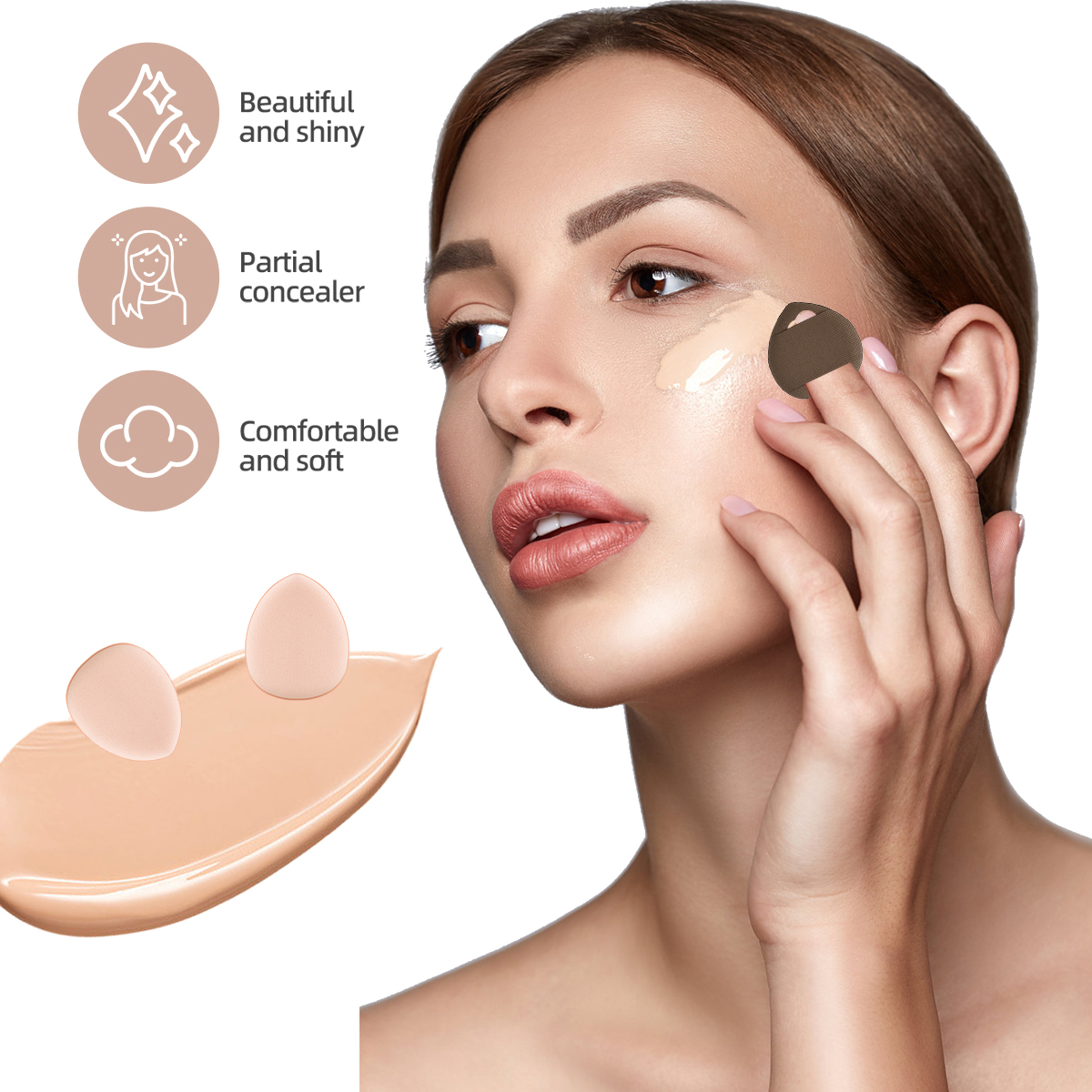 Makeup Brushes and Sponges Set - Beauty Makeup Gift Sets のレビューと価格