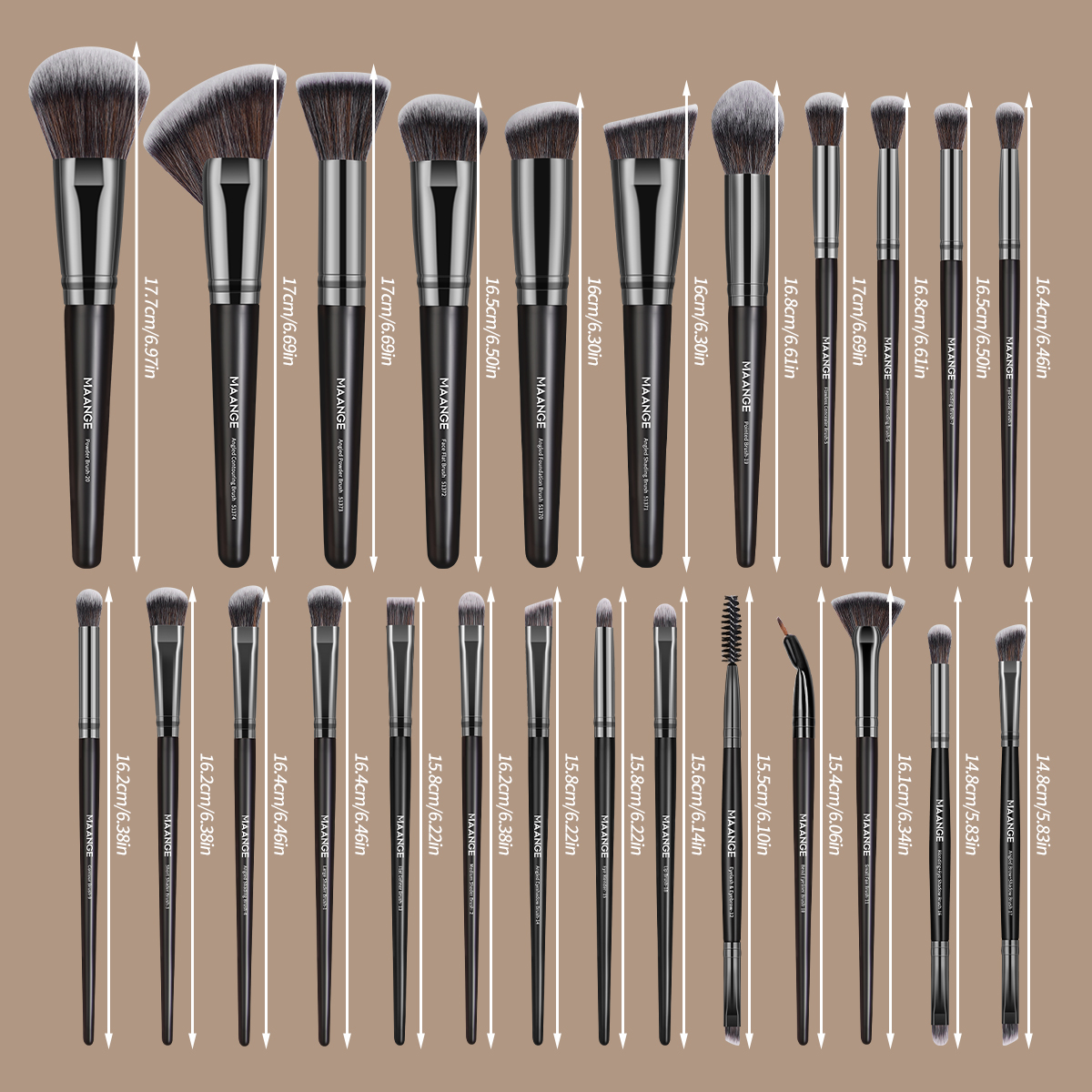MAANGE 25Pcs Professional Gift - Beauty Makeup Gift Sets のレビューと価格