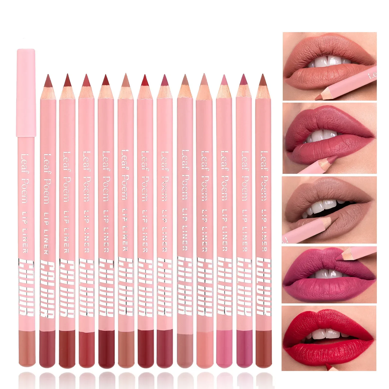 Nude Brown Lip Liner Pencil Li - Lip Liner Pencil のレビューと価格