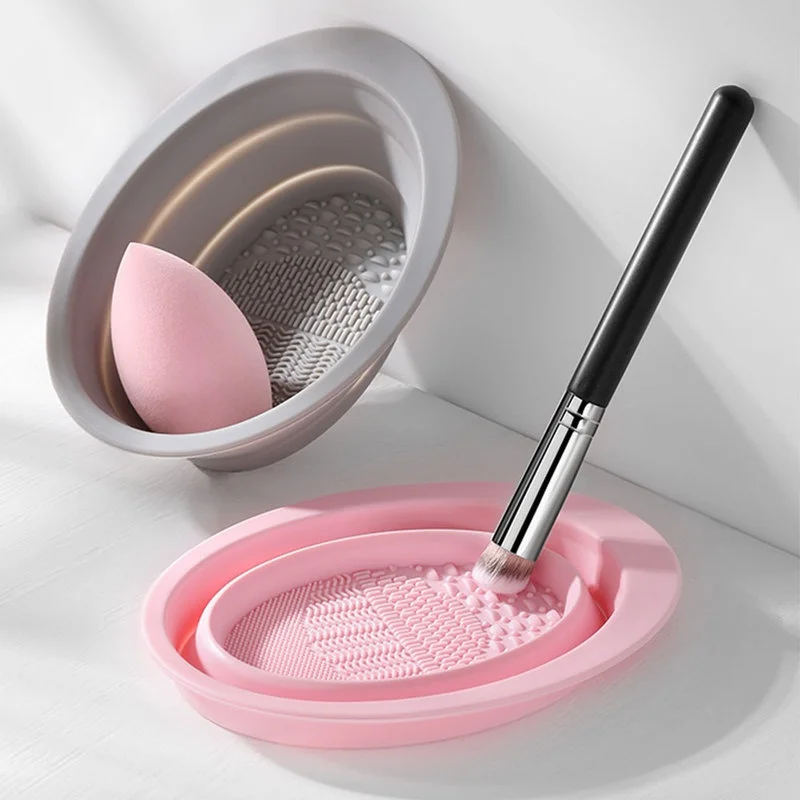Foldable Silicone Makeup Brush - Beauty Makeup Foundation のレビューと価格