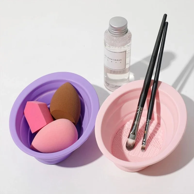 Foldable Silicone Makeup Brush - Beauty Makeup Foundation のレビューと価格