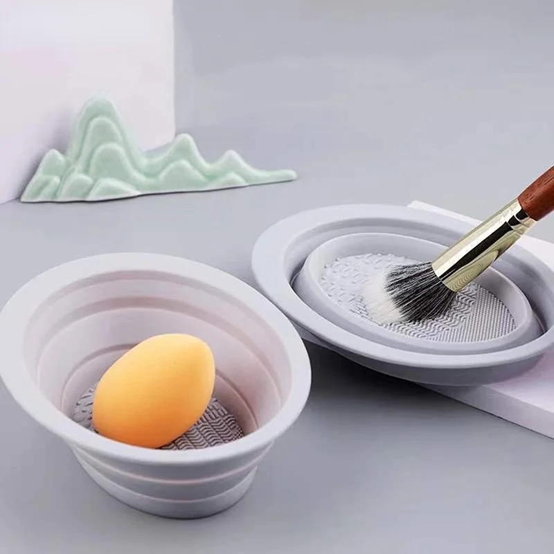 Foldable Silicone Makeup Brush - Beauty Makeup Foundation のレビューと価格