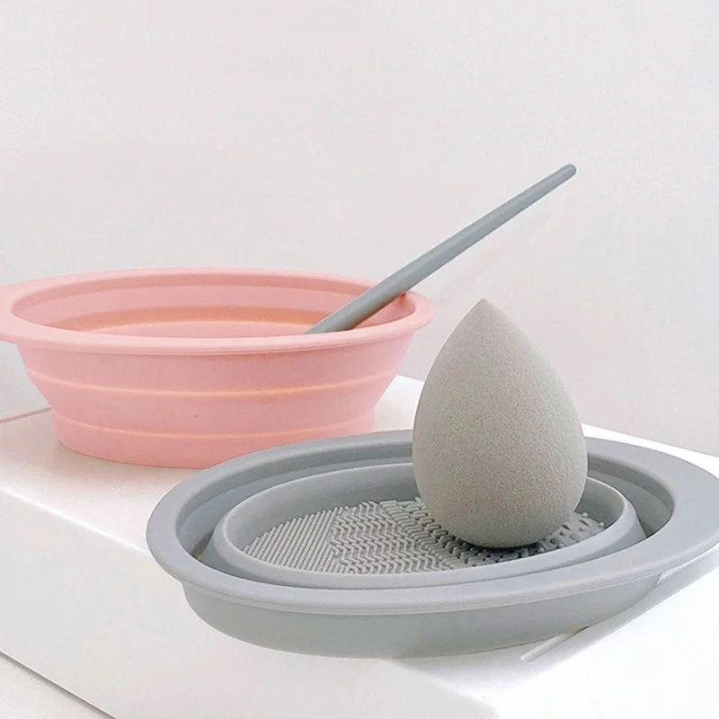 Foldable Silicone Makeup Brush - Beauty Makeup Foundation のレビューと価格