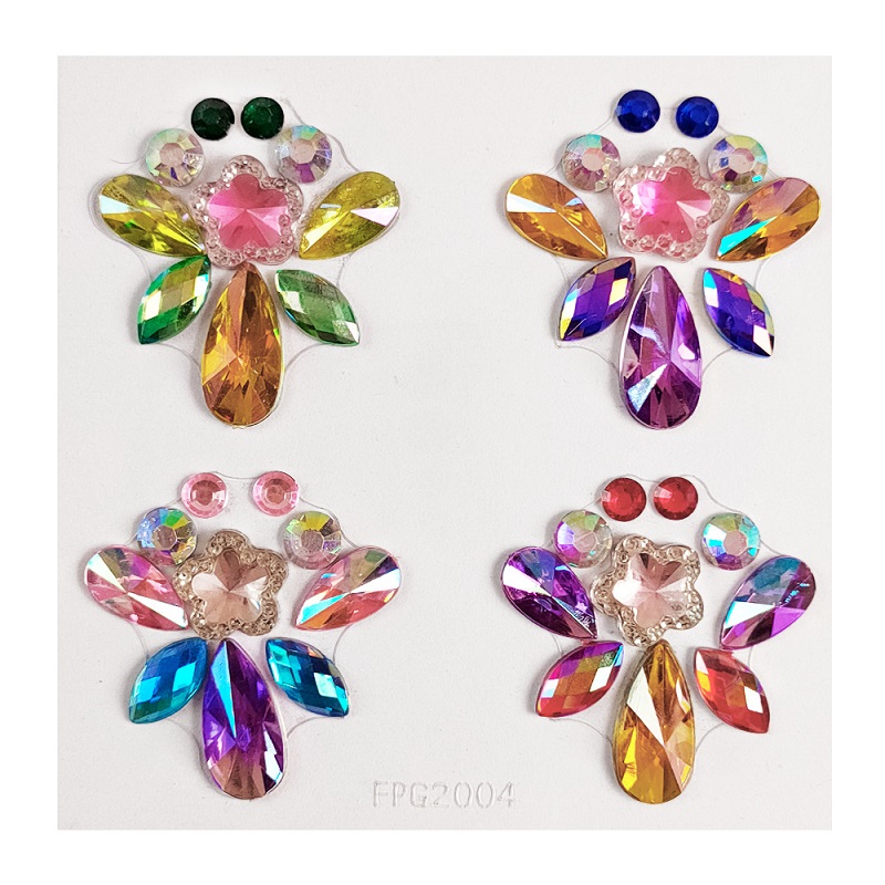 New 3D Rhinestones for Face Fe - Beauty Gems Makeup のレビューと価格
