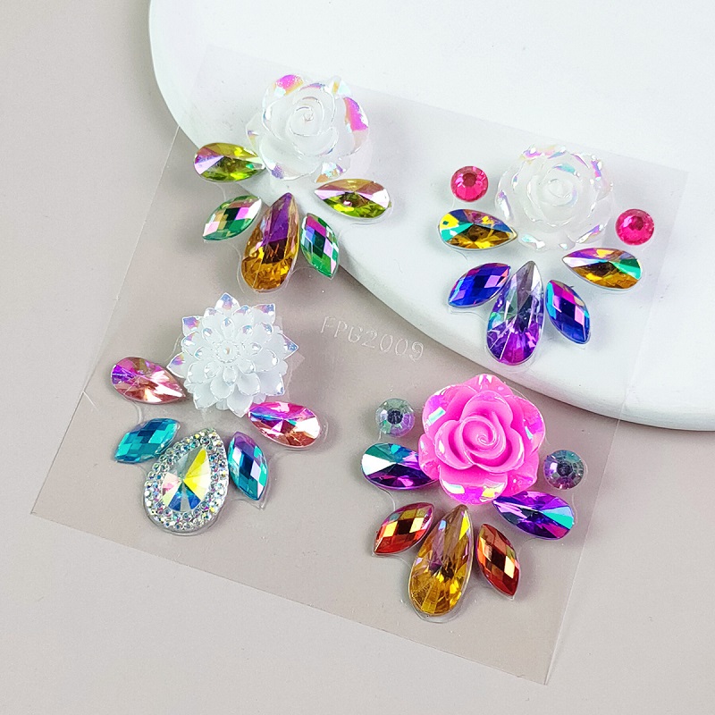 New 3D Rhinestones for Face Fe - Beauty Gems Makeup のレビューと価格