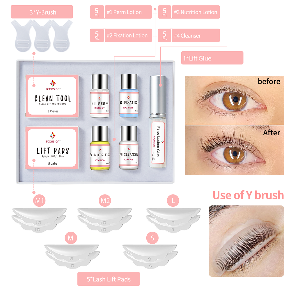 ICONSIGN Lash Lift Kit Keratin - Beauty Full Makeup のレビューと価格