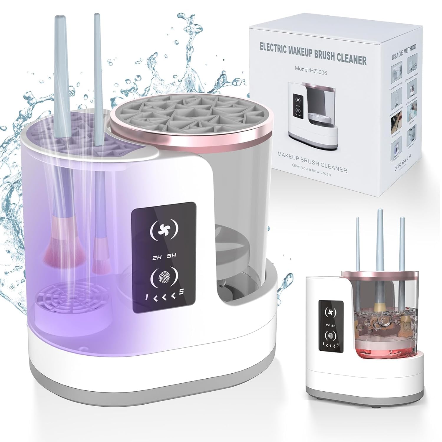 Automatic Rotating Makeup Brus - Beauty Makeup Brands のレビューと価格
