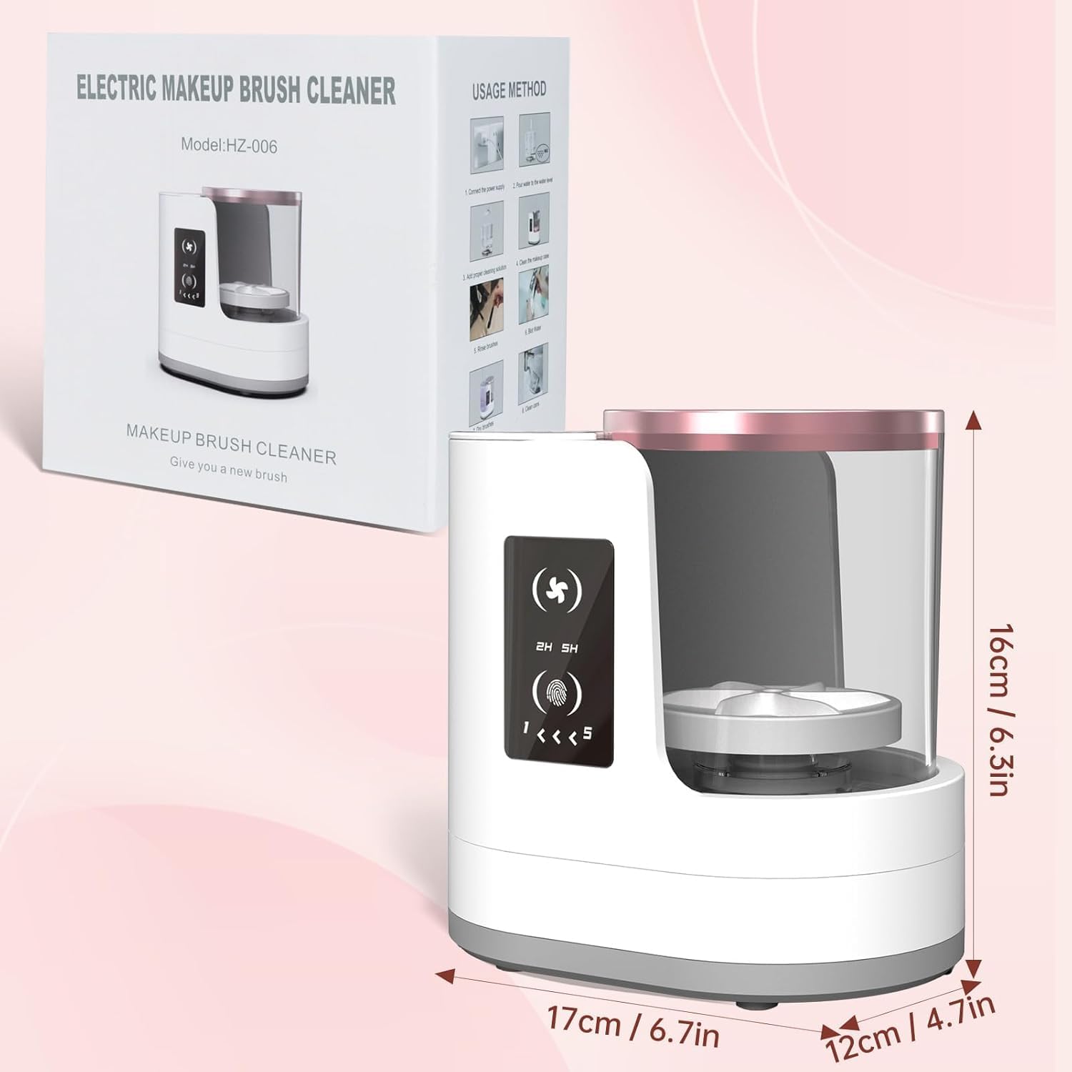 Automatic Rotating Makeup Brus - Beauty Makeup Brands のレビューと価格