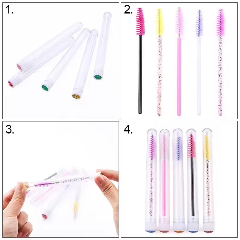 Eyelash Brush Tube With Eyebro - Beauty Makeup Brands のレビューと価格